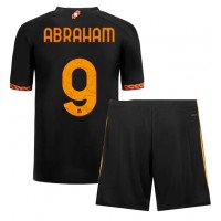 Koszulka piłkarska AS Roma Tammy Abraham #9 Strój Trzeci dla dzieci 2023-24 tanio Krótki Rękaw (+ Krótkie spodenki)